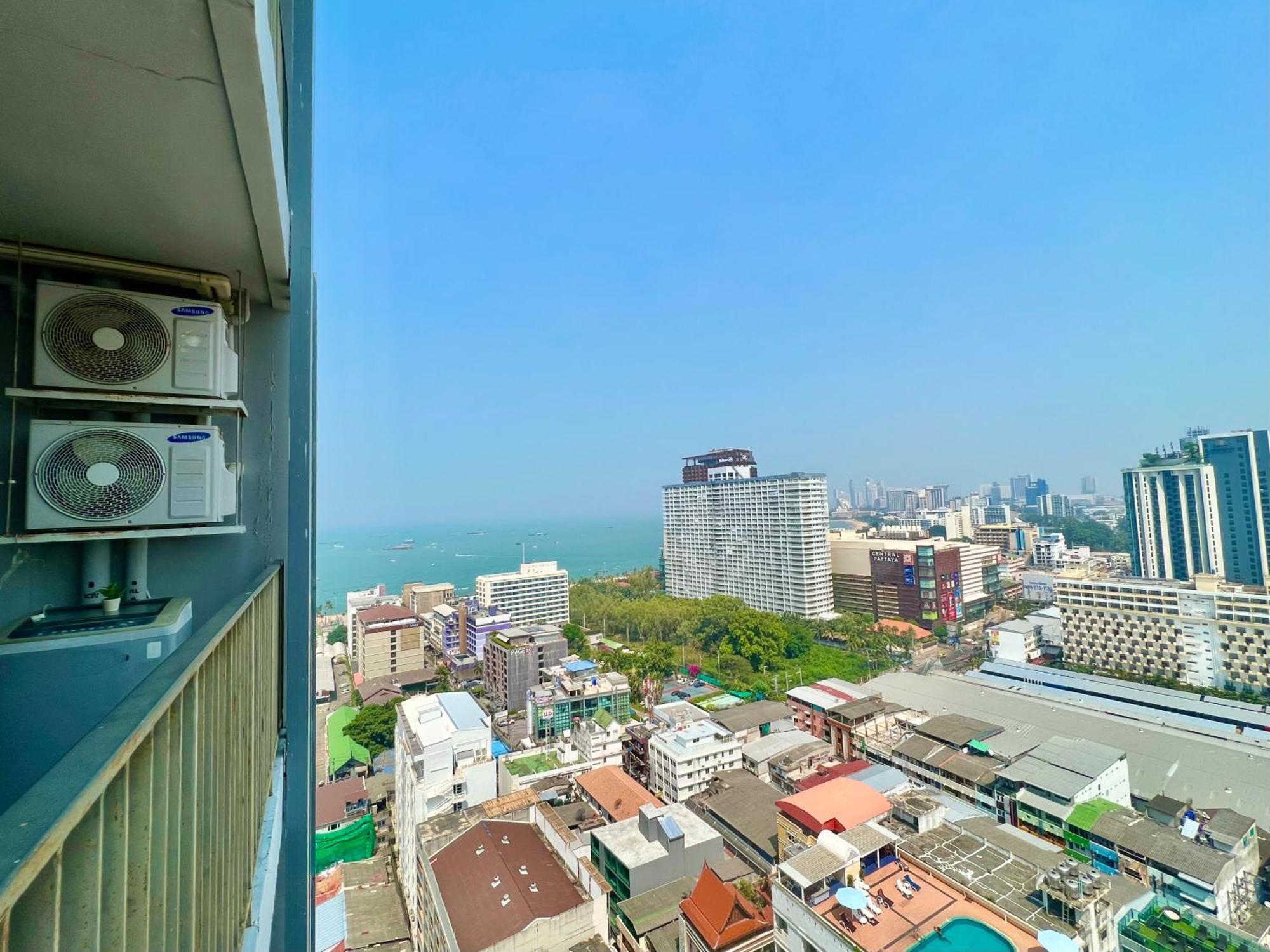 Sea View Pattaya Beach @The Base Central Pattaya Extérieur photo